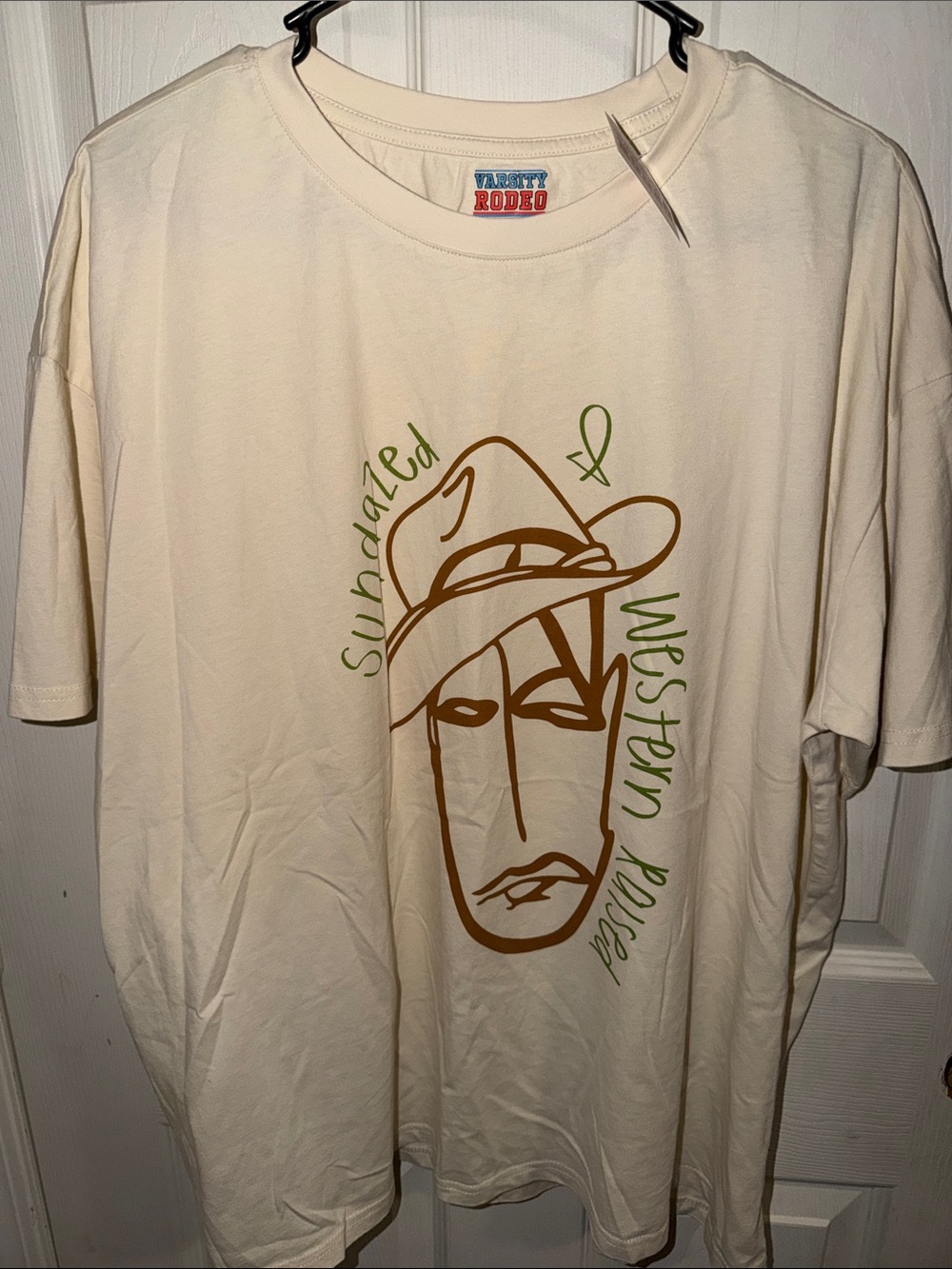 Sundazed Rodeo Cream Graphic Tee - Varsity